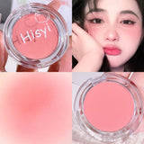 Yeknu  monochrome blush whitening matte cosmetics vitality girl nude makeup natural smudge monochrome blush plate