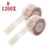 Yeknu Invisible Double Eyelid Sticker 2400PCS Lace Eye Lift Strips Self-adhesive Double Eyelid Tapes Clear Beige Eye Tapes Makeup Tool