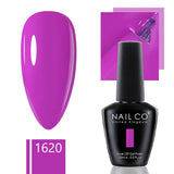 Yeknu  15ml Gel Nail Polish Semipermanente Varnishes Lacquer Esmalte Black White Color UV Lakiery Hybrydowe Vernis Gellak Polish