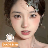 Yeknu  Blue Contact Lenses for Eyes Fashion Color Pupils Beauty Green Lenses Natural Eye Color Lenses for Myopia 1 Pair Cosplay