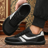 Yeknu  Men's Wide Barefoot Shoes Minimalist Breathable Comfortable Trail Walking Shoes Summer New Light Slip on Soft Man Sneakers