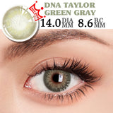 Yeknu  2Pcs/Pair Contact Lenses With Diopters Beauty Pupils Makeup DNA Degree Color Contact Lenses For Myopic Eyes aesthetic Lens