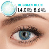 Yeknu  1 Pair for Eyes Yearly Christmas Dropship Gray Party Marine Beauty Gift Dark Circle Pupils Lenses