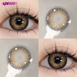 Yeknu  Color Contact Beauty OMG Series Colorcon Black Lens Big Eyes Cosmetic Green Lenses Colorcon NEW NAJIA Series Blue Pupils