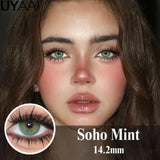 Yeknu  Contact Lenses Cosmetics Lenses Choco Jump Series Eye Color Lens Beauty Black contacts Woman Accesories Natual  Brown lens