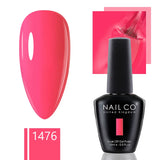 Yeknu  15ml Gel Nail Polish Semipermanente Varnishes Lacquer Esmalte Black White Color UV Lakiery Hybrydowe Vernis Gellak Polish