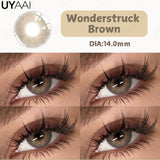 Yeknu  NEW Color Contact Lenses For Eyes Beauty Color Contact Cosmetic Beauty Natural Color Pupils Black Lens Big Eyes Green lens