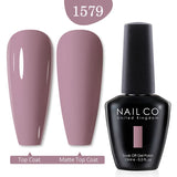 Yeknu  10ml Pearl Shell Color UV Gel Nail Polish Semi Permanent Golden Nail Art Gel Varnish Hybrid Nail Gel Polish Manicure Base