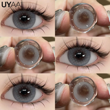 Yeknu  Contact Lens Makeup Red Lens Cosplay Colored Pupils Cosmetics Natual Black Lens Woman Pink Pupils Color Contacts Blue lens