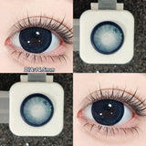 Yeknu  2pcs Blue Bow Brown Bow Contact Lenses For Makeup Eyes Naturl Eye Color Lenses Beauty Cosmetics Pupils Gray Brown Lenses