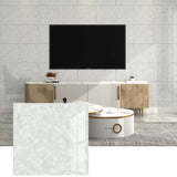 Yeknu  20pcs Imitation Marble Ceramic Tiles Self-Adhesive Wall Stickers Waterproof Background Floor Wallpaper Brick Papers Home Decor