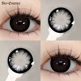 Yeknu  New 1 Pair Colored Contact Lenses with Prescription Myopia Lenses Degree Colored Pupils Year Disponible