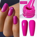 Yeknu  10ml Gold Glitter Gel Nail Polish Crystal Semi Permanent Soak Off UV Gel Varnish Nail Art Manicure Base Top Coat