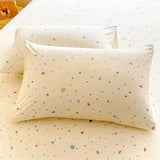 Yeknu  New Flower Washable Single Pillowcase Double Yarn Printed Dormitory Single Pillowcase, No Sheet And Quilt Cover