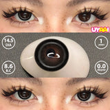 Yeknu  Color Contact Lens Black Lenses Natual look Brown Beauty Pupils Makeup Blue Contact Gray Eyes Women Cosmetic Fashion Lens