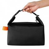 Yeknu  Fashionable and simple insulated bag, office worker, large capacity lunch box bag, student hand carrying bento bag.