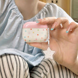 Yeknu  Color matching stars are suitable for Apple AirPods4/3 protective case AirPodsPro2 earphone case, new anti-drop moisture