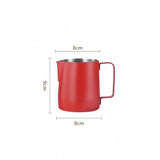 Yeknu  350/600ML Coffee Milk Frothing Pitcher Jug 304 Stainless Steel Precise Scale High Quality Latte Barista Professional CafeUtensil