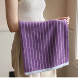Yeknu  Fashion Striped Cotton Towel Soft Absorbent Adult BathTowel Face Towel Household Towels Luxurious Hotel Bath Supply Beach Towels