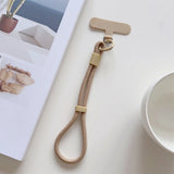 Yeknu  Adjustable Lanyard Hanging Rope Hand Wrist Strap for Mobile Cell Phone Universal Short Keychain Colorful Security Wristband
