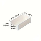 Yeknu  Cable Organizer Storage Box Set Durable Plastic Daily Office Supplies Sundries Charging Cord & Mobile Device Management Storage