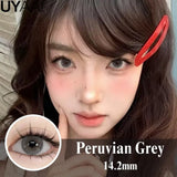 Yeknu  Contact Lenses Cosmetics Lenses Choco Jump Series Eye Color Lens Beauty Black contacts Woman Accesories Natual  Brown lens