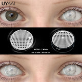 Yeknu  Cosplay Lenses Makeup Colored Pupil White Lenses Hallowen Contact Lenses Cosmetics Eye Contacts Black Lens Women Cosplay