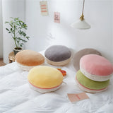 Yeknu Macaron Cushion  Futon Tatami Floor Mat Sofa Creative Throw Pillow for Couch Home Decorative Soft Plush Office Chair Pillow Gift