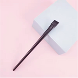 Yeknu  New 2 pieces eyebrow contour brush eyebrow eyeliner brush portable small angle eyebrow brush female makeup tool