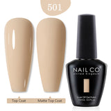Yeknu  10ml Pearl Shell Color UV Gel Nail Polish Semi Permanent Golden Nail Art Gel Varnish Hybrid Nail Gel Polish Manicure Base