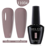 Yeknu  10ml Pearl Shell Color UV Gel Nail Polish Semi Permanent Golden Nail Art Gel Varnish Hybrid Nail Gel Polish Manicure Base