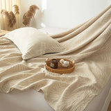 Yeknu  Luxury Cotton and Linen Bed Sheet Sets High Quality Skin Friendly Flat Sheet 2 Pillowcases for All Seasons Queen King Bedclothes