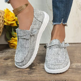 Yeknu  New Casual Chunky Platform Cloth Shoes for Women Spring Low Top Flat-Heeled Shoes Woman Plus Size 43 Orange Cheap Sneakers