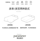 Yeknu Korean Princess Style Bedding Sets Ins Lace Bowknot Duvet Cover Fitted Sheet For Girl Woman Home Bedroom Kawaii Bed Linens