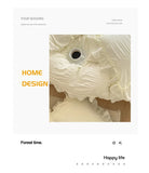 Yeknu Ins Style Korean Bedding Set Lace Seersucker 4-piece Bed Sheet Set Quilt Cover Solid Duvet Cover For Girl Spring Decor Home