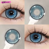 Yeknu  Color Contact Beauty OMG Series Colorcon Black Lens Big Eyes Cosmetic Green Lenses Colorcon NEW NAJIA Series Blue Pupils