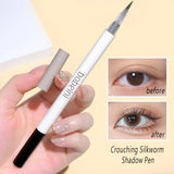Yeknu  Dual-head eyeliner waterproof non-smudged and sweat-proof multi-function eye bag pen outline highlight liquid contour eyeliner