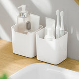Yeknu  Desktop plastic pen holder, vanity vanity vanity, refrigerator side creative arrangement multi-functional storage box