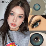 Yeknu  NEW Cosplay Colored Contact Lenses for Eyes Anime Purple Lenses Cosmetic Blue Eye Contacts Brown Natural Fashion Lenses