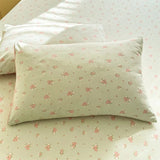 Yeknu  New Flower Washable Single Pillowcase Double Yarn Printed Dormitory Single Pillowcase, No Sheet And Quilt Cover