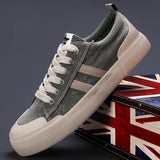 Yeknu  Men Shoes Vulcanize Canvas Shoes Lace Up Sneakers Casual Breathable Shoes Man Trainers Tenis Masculino Chunky