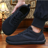 Yeknu  Wide Toe Men's Walking Shoes Breathable Minimalist Fast Comfortable Outdoor Running Shoes Hot Selling All Year Round Soft Sole