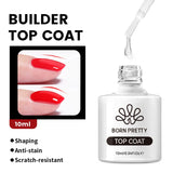 Yeknu  10ml Jelly Nude Gel Nail Polish Crystal Translucent Coffee Soak Off Semi-Permanent Varnish Base Top Coat Manicure