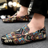 Yeknu  Shoes Men Casual Comfort Men Shoes Canvas Shoes for Man Adult Outdoor Footwear Loafers Canvas Sneakers Driving