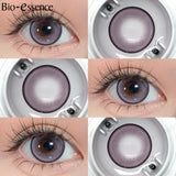 Yeknu  1 Pair Korean Lenses Colored Contact Lenses With Prescription Myopia Lenses Cosplay Lenses Big Eye Lenses 14.5mm