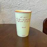 Yeknu Korean Sle Cerc Coffee Cup for Women Handheld Office Water Drinking Cup Juicy Milk Coffee Cup Artistic Design 200ml-400m...