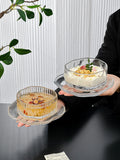 Yeknu  New Chinese Sle Irregular Dert Bowl Set Creative Sugar Water Silver Ear Porrie Bowl Home Use High Sensation Dert Bowl