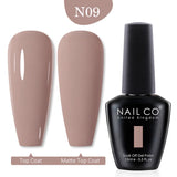 Yeknu  10ml Pearl Shell Color UV Gel Nail Polish Semi Permanent Golden Nail Art Gel Varnish Hybrid Nail Gel Polish Manicure Base