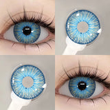 Yeknu  Cosplay Contact Lenses Cosmetic Colored Pupils Hallowen Contacts Beauty Women Makeup Blue Lens Eye Contact Cosplay Pupils