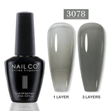 Yeknu  10ml Pearl Shell Color UV Gel Nail Polish Semi Permanent Golden Nail Art Gel Varnish Hybrid Nail Gel Polish Manicure Base